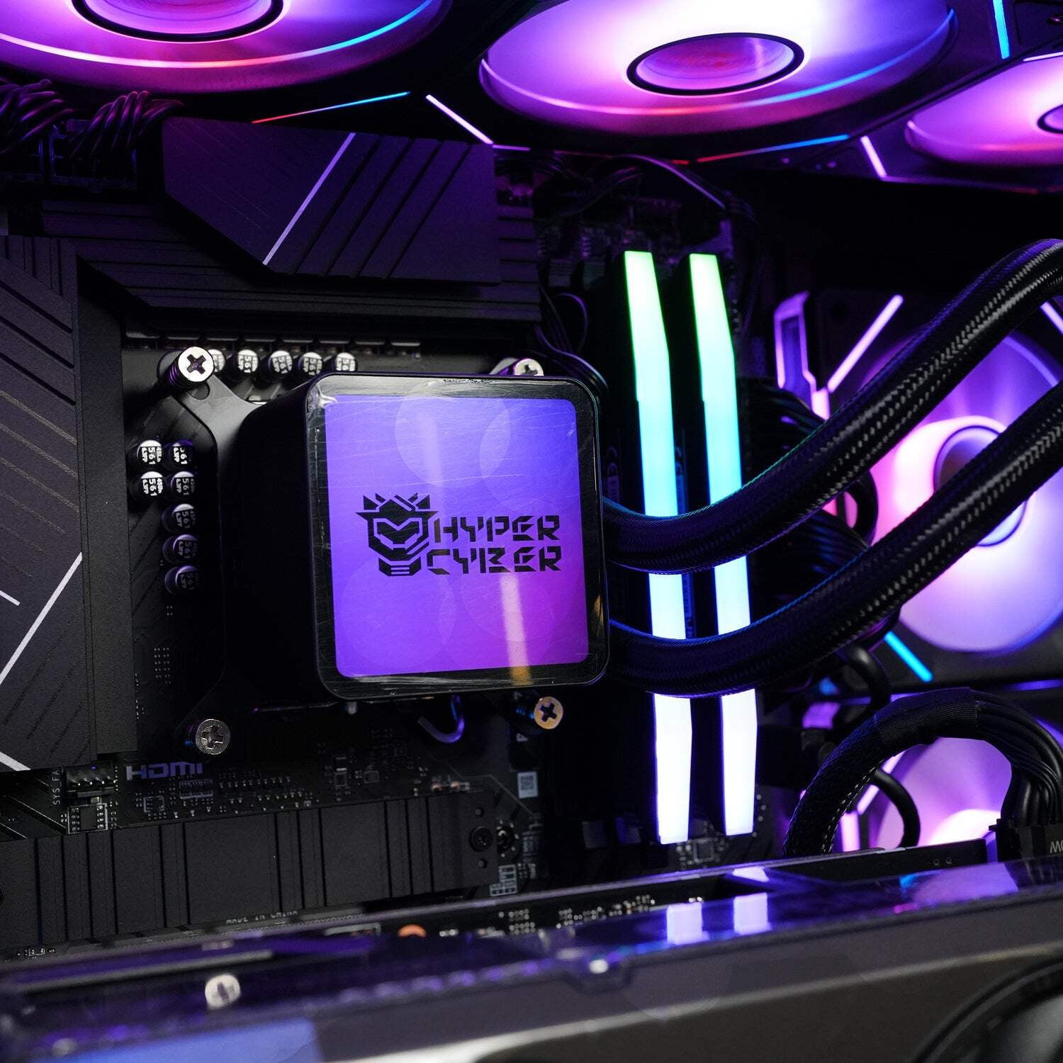 Hyper Cyber Ultra X | Intel Core i9 14900K | NVIDIA GeForce RTX 4070 | Gaming PC