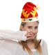 thumbnail image 5 of Gorro de Navidad de 2 Piezas - Gorro de Navidad para Adultos y Niños (Madera Dorada + Papa Noel) Sincero Electrónica, 5 of 5