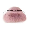 thumbnail image 5 of Winter Fluffy Plush Bucket Hat Ear Protection * Windproof Warm Women New J8, 5 of 5