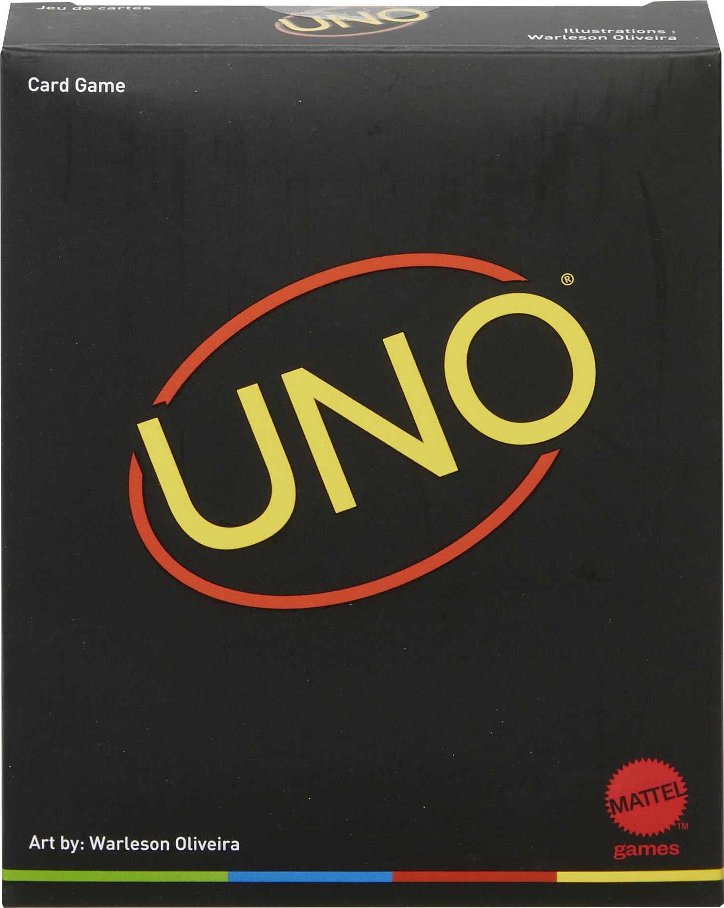 UNO Minimalista Card Game for 2-10 Players Ages 7 Years and Older