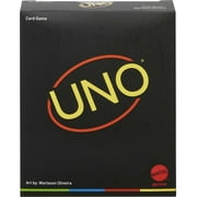 UNO Minimalista Card Game for Adults & Teens Featuring Designer Graphics by Warleson Oliviera
