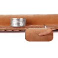 thumbnail image 4 of （brown-L）leather weight lifting belt,adjustable with buckle,back support, 4 of 5