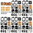 thumbnail image 1 of 5 Pack Repair Kit Carburetor Diaphragm Seal For Walbro K10-WAT Wa / D10-WAT, 1 of 8