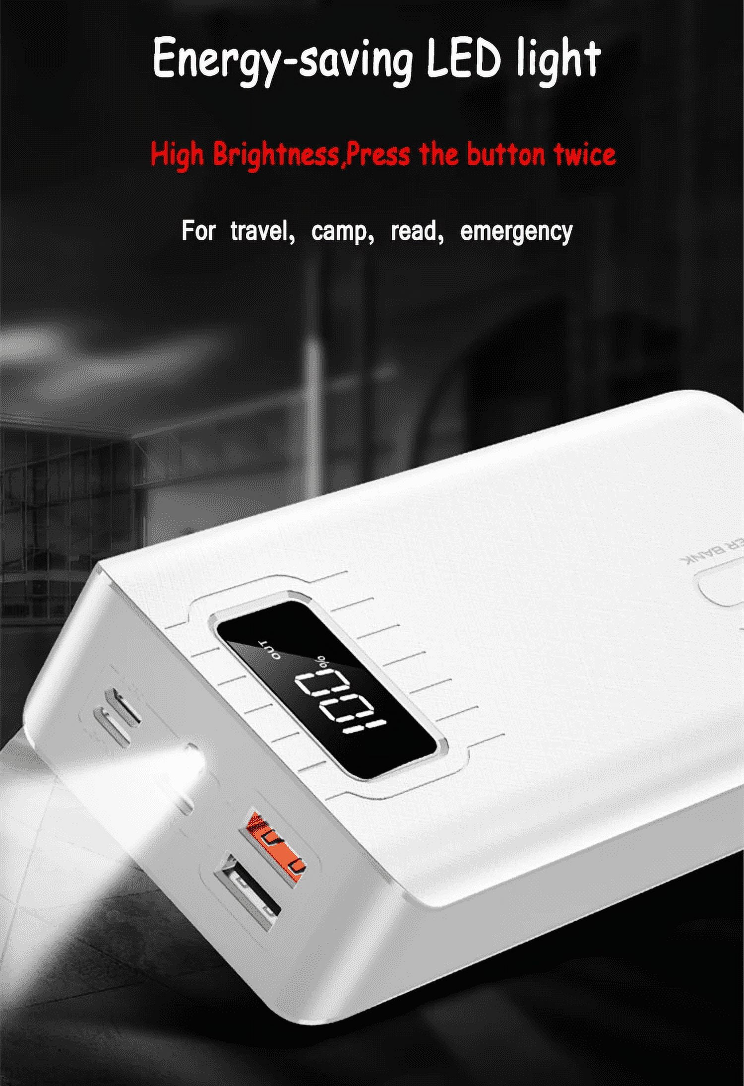 Portable High Capacity Digital Mobile Power Bank 30000mAh Fast Charging High Performance Smart Chip band, Digital Display, External Flashlight Power Bank for Smart Phones and Other Mobile Devices
