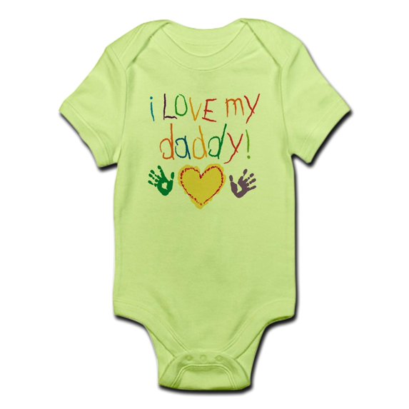 CafePress - Dad1 Body Suit - Baby Light Bodysuit
