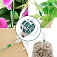 thumbnail image 4 of Lazos de jardín para plantas de 100 m, organizador de plantas de plástico, alambre de amarre de injerto para jardinería, bridas de metal multiusos (verde) JAMW Sencillez, 4 of 5