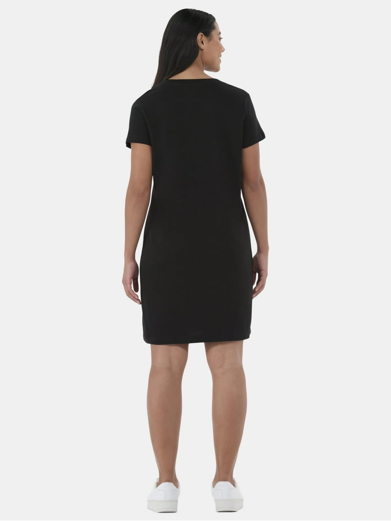 slim fit dress slacks Relaxed Fit Tie Shirt Dress main image 0