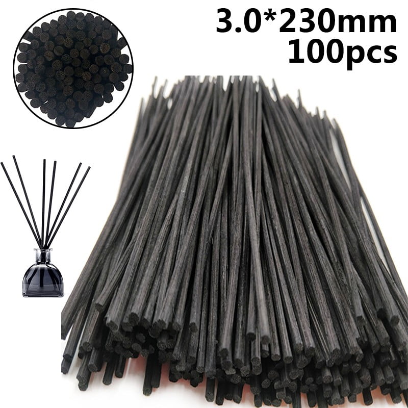 100pcs/set Reed Oil Diffuser Refill Rattan Sticks Essential Fragrance Gifts