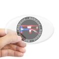 thumbnail image 1 of CafePress - PR BORICUA - Sticker (Oval), 1 of 1