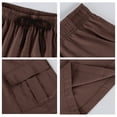 thumbnail image 6 of Lightweight Cargo Shorts for Men Relaxed fit Elastic Waist Athletic Shorts Stretchy Summer Casual Shorts with Pockets, 2XL, 6 of 8