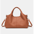 thumbnail image 5 of KKLDOGS Suede Woven Handbag for Women: Handwoven Vegan Leather Purse & Pockets for Style & Travel, 5 of 10
