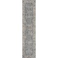 thumbnail image 3 of JONATHAN Y WASHABLE 2 x 8 Runner Rug, Brandy Rustic Border - Dark Gray/Cream, WSH321A-28, 3 of 10
