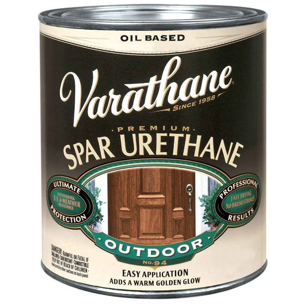 Varathane Spar Urethane Exterior Clear 1 Qt Low Voc Case of 2 Walmart