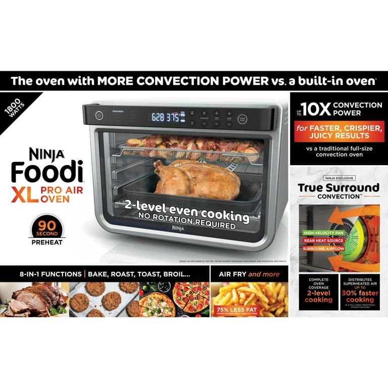 Ninja Foodi XL Pro Digital Smart Fryer, Air Fryer, Toaster & Large