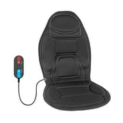 Todeco 12V Heated Car Seat Cover, Heater Warmer Pad with Temperature Controller, Perfect for Cold Weather Winter Driving (Black)