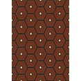 thumbnail image 1 of Ahgly Company Indoor Rectangle Patterned Red Novelty Area Rugs, 7' x 9', 1 of 6