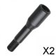 thumbnail image 1 of Paquete de 2 Extensores de Perilla de Palanca de Cambios Ajustable Negro Sharpla, 1 of 8