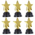 thumbnail image 1 of 6pcs Star Trophy Awards For Kindergarten Students Plastic Star Trophies Creative Props Party Competition Trophy Winner Competition Trophy, 1 of 4