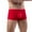Red, variant on Jgppe Mens Ice Silk Briefs with Pouch Boxer Brief Silky Breathable Wicking Short Leg Underpants Trunks