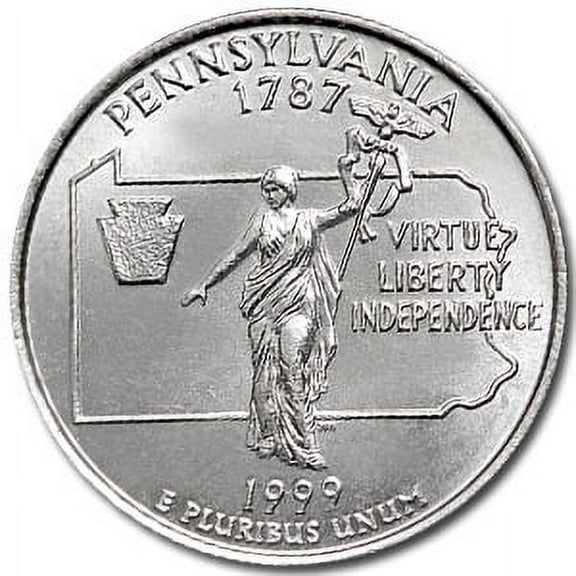 1999-D Pennsylvania State Quarter BU