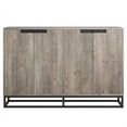 thumbnail image 1 of Buffet Bahut de 55 Pouces - 4 Portes et Tablettes Ajustables, Rangement Multi-Scènes pour Salle à Manger et Entrée, 1 of 9