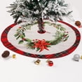 thumbnail image 6 of Dmlowu Christmas Decorations Tree Skirt, Non Slip Christmas Tree Skirt, Wrink Proof Exquisite Christmas Tree Skirts for Holiday Party Christmas Decorations(35.4"/90cm), 6 of 9