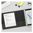 thumbnail image 6 of Universal UNV20998 11 in. x 8.5 in. 5 in. Capacity 3 Rings Slant-Ring View Binder - Black, 6 of 11