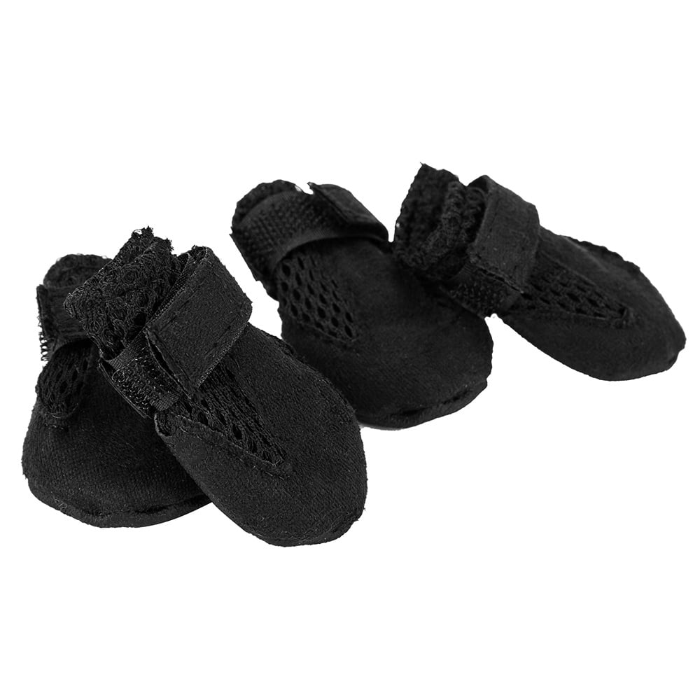 HOTBEST 4 PCS Dog Shoes AntiSlip Waterproof Pet Shoes Booties Rugged