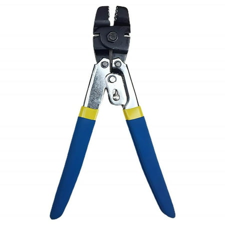 

Hook Wire Cutter Steel Crimping Tool with Ergonomic Handle Corrosion-Resistant Wire Crimper Fishing Wire Tongs for Hook Wire Crimping Cutting