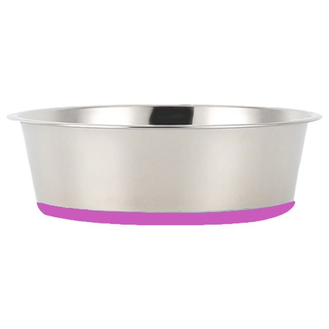 Apuakthei Cuenco de acero inoxidable para mascotas, cuenco de comida para mascotas, cuenco de silicona antideslizante para gatos, cuenco de alimentación para perros