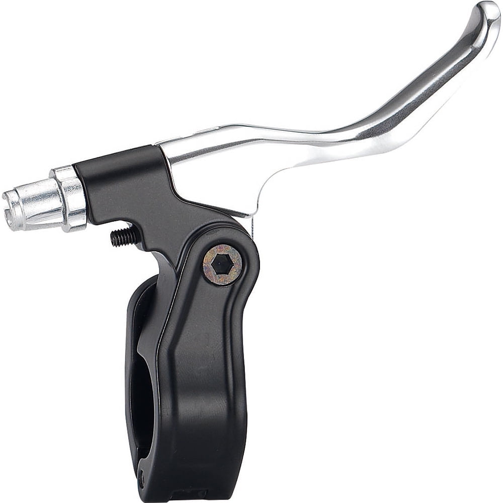 BRAKE LEVER BMX RH 2 FINGER HINGED BLK ALTAIR BR0510