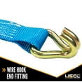 thumbnail image 4 of 2" x 27' Blue Ratchet Strap w/ Double J Hook - 4 Pack, 4 of 5