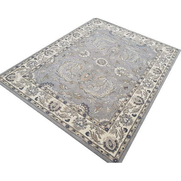 Hand Tufted Wool Carpet for Living Room Bedroom Home Carpet for Living Room 1 Inch Pile Rug