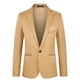 thumbnail image 4 of Traje de negocios formal de estilo coreano para hombre, traje pequeño, chaqueta delgada, traje pequeño informal, 4 of 5