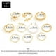 thumbnail image 3 of 10 anillos para mujer y niña, estilo vintage, con cadenas para unir los dedos. Conjunto de anillos de diferentes tallas., 3 of 8