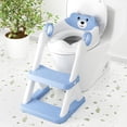 thumbnail image 1 of Asiento de inodoro COOSEYA para niños pequeños 2 en 1, 1 of 7