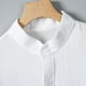 thumbnail image 4 of pstuiky camisetas de manga corta para hombre, Camisa informal de manga corta con cuello alto, bolsillos y botones de color liso para hombre camisas casuales para hombre xl, 4 of 9