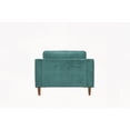 thumbnail image 6 of "Turquoise Anderson Chair - 1-Piece with Solid Wood Frame and Non-Slip Pads", 6 of 6