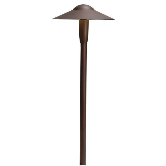 Kichler Landscape 8 1/4" Wide LED Bronze Dome Path Light