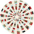 thumbnail image 2 of Farmhouse Christmas Tree Skirt Classic Decor Xmas Tree Mat Holiday Tree Ornaments Rustic Vintage Tree Skirts for New Year Festive Holiday Party Decorations 36" Fits Most Trees, 2 of 6