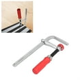 thumbnail image 3 of F Type Clamp, Adjustable Poplar Handle Widely Applicable Bar Clamp Wear   For Woodworking For Fixation 160x60mm, 3 of 8