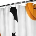 thumbnail image 3 of Halloween Pumpkin Bat Pattern Shower Curtain 72"x84" ,Bathroom Decorative Shower Curtains Set with 12 Hooks,Modern Waterproof Washable Shower Curtain, 3 of 6