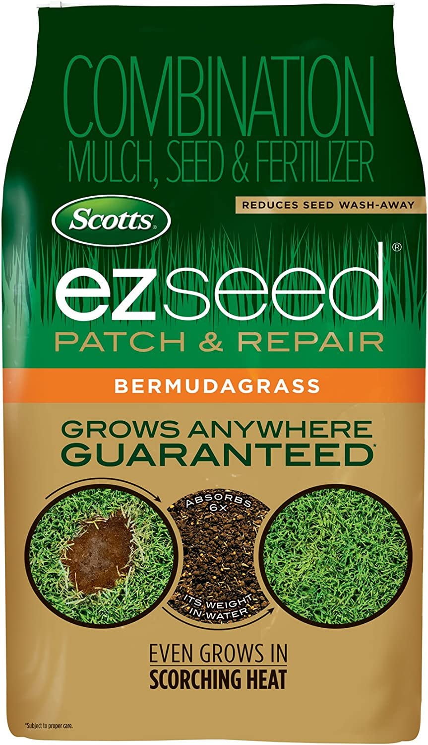 Scotts 17590 EZ Bermuda Grass Lawns Seed 4 Pack, 10 lb