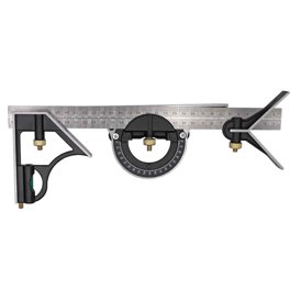 Outil De Mesure De Mesure De La Règle Du Triangle De Chantier Carré De Bois