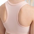 thumbnail image 6 of 5-12T Girls Athletic Tanks Top Racerback Crop Tops Sleeveless Yoga Cami Tops for Running Dance Gymnastics, 1 Pack, Pink, 6 of 6
