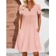 thumbnail image 4 of Vestido Zeagoo, vestido de verano con estampado floral rosa y bolsillos para mujer, 4 of 5
