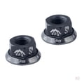 thumbnail image 1 of 4 Pcs Vis de Moyeu Vis d'Axe de Vitesse Fixe Écrou de Bride Écrous de Roue de Rail M10 Titane, 1 of 8