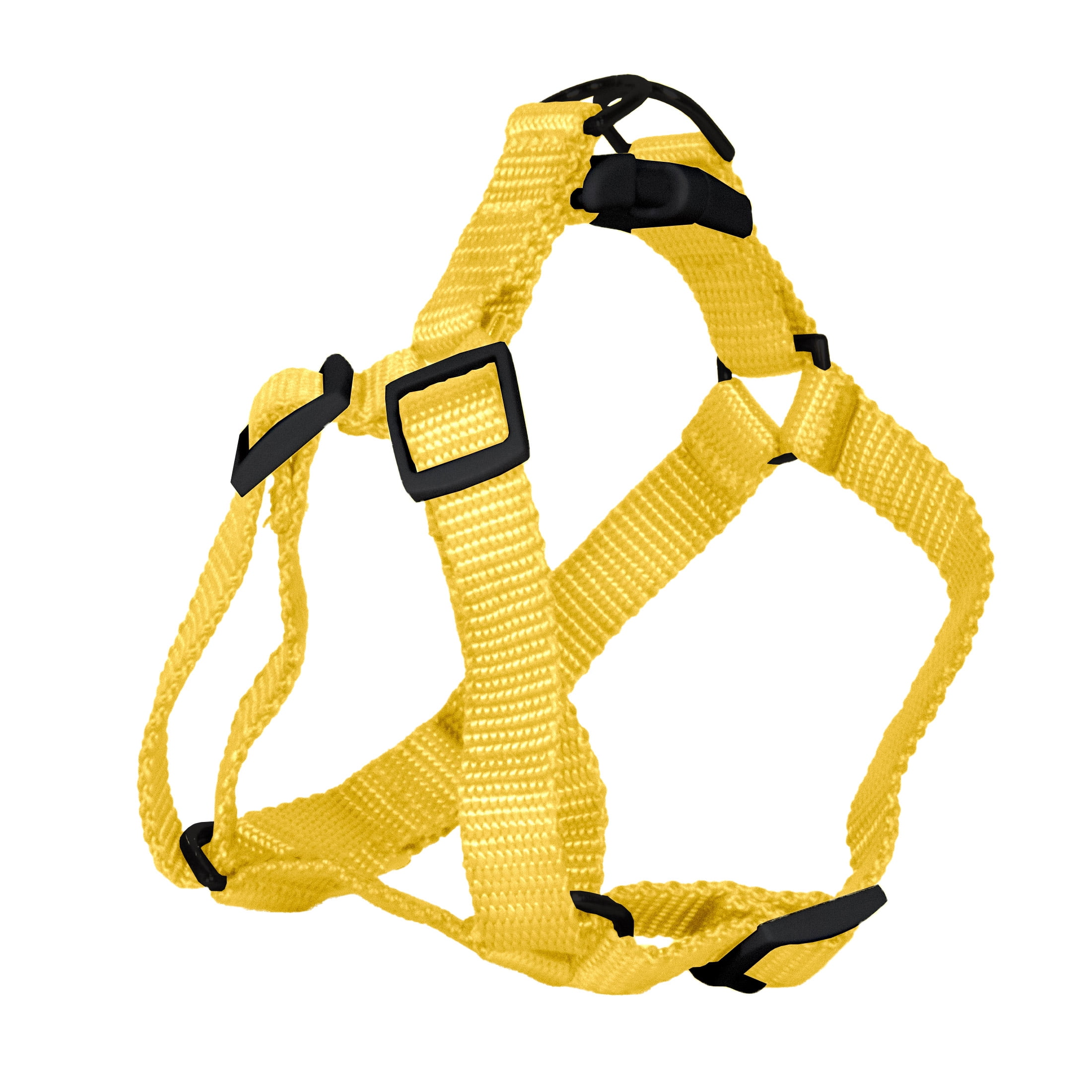 Vibrant Life Polyester Adjustable Step-in Dog Harness, Yellow, S