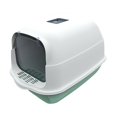thumbnail image 2 of kusrkot Large Cat Litter Box with Lid Enclosed and Covered Easy Tidy Litter Tray Prevent Green Bottom, 2 of 9