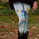 thumbnail image 3 of Gibobby Pantalones de yoga Leggings de cintura alta con estampado de confort casual para mujer Pantalones de yoga Pantalones largos de yoga(Azul， L), 3 of 4